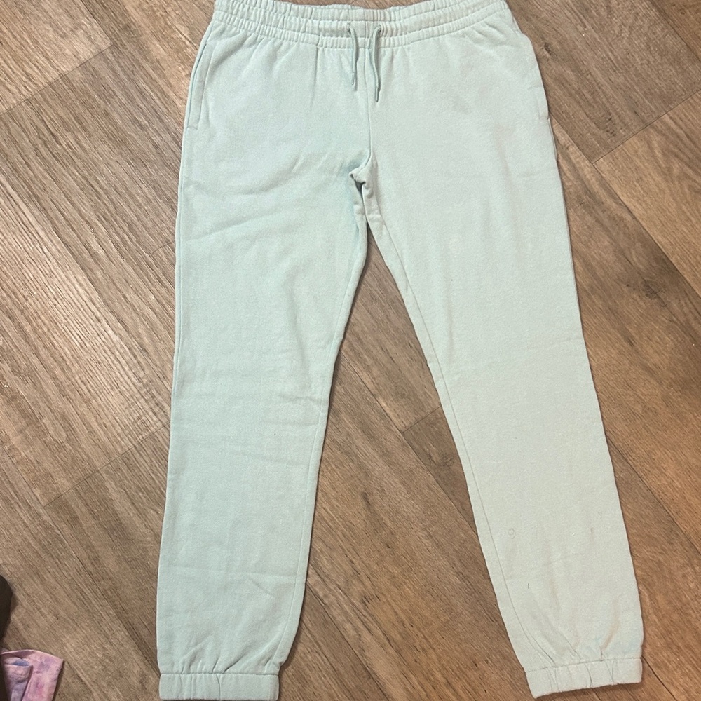 Mint Green Kids Jogger Pants
